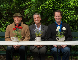 Fotos des Trios "Slowboy" mit den Musikern Kay Lübke, Jan von Klewitz und Wolfgang Roggenkamp